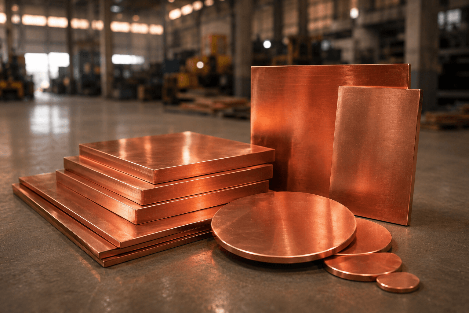 Copper Sheet, Plates & Circles
