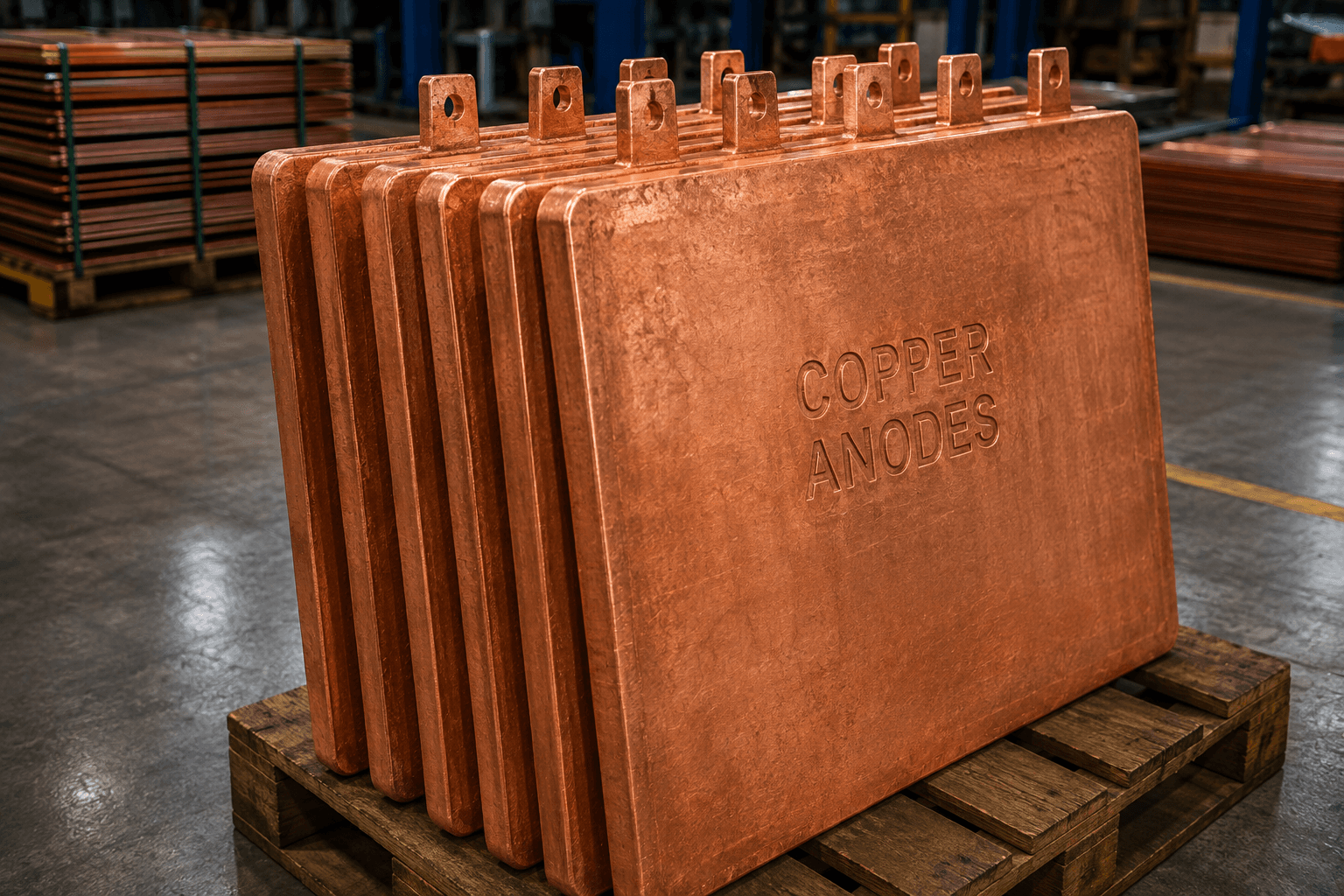 Copper Anode Plates