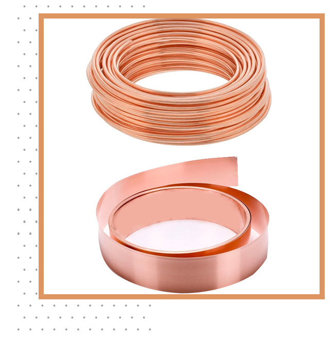 Copper Round Wire & Strips